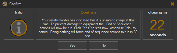Safety Monitor - Sequence Generator Pro Help